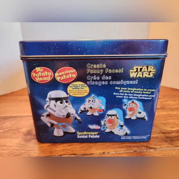 Hasbro Star Wars Mr Potato Head Collector Set Darth Tater Spudtrooper Tin - Picture 4 of 7